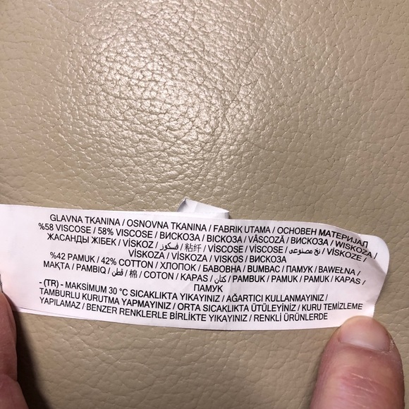 LC Waikiki Denim Floral Embroidered Shirt, Pull-up Sleeves, Size 48(178/114A) - Picture 11 of 12